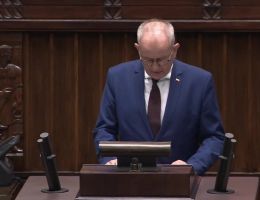 Poseł Fryderyk Sylwester Kapinos - Wystąpienie z dnia 07 marca 2025 roku.