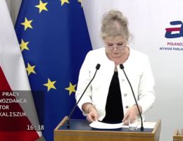Senator Ewa Kaliszuk - Wystąpienie z dnia 12 marca 2025 roku.