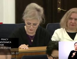 Senator Ewa Kaliszuk - Wystąpienie z dnia 13 marca 2025 roku.