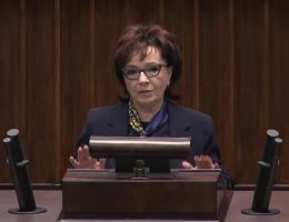 Posłanka Elżbieta Witek - Wystąpienie z dnia 19 marca 2025 roku.