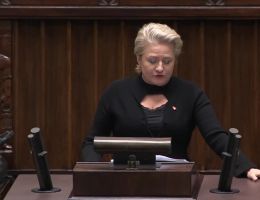 Posłanka Bożena Lisowska - Wystąpienie z dnia 19 marca 2025 roku.