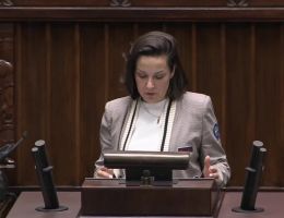 Posłanka Alicja Łepkowska-Gołaś - Wystąpienie z dnia 19 marca 2025 roku.