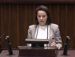 Posłanka Alicja Łepkowska-Gołaś - Wystąpienie z dnia 19 marca 2025 roku.