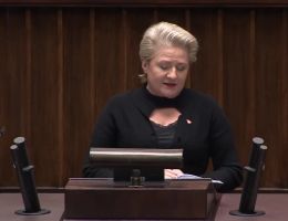 Posłanka Bożena Lisowska - Wystąpienie z dnia 19 marca 2025 roku.