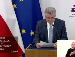 Senator Janusz Pęcherz - Wystąpienie z dnia 26 marca 2025 roku.