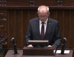 Poseł Fryderyk Sylwester Kapinos - Oświadczenie z dnia 02 kwietnia 2025 roku.