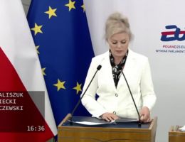 Senator Ewa Kaliszuk - Wystąpienie z dnia 09 kwietnia 2025 roku.