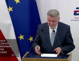 Senator Janusz Pęcherz - Wystąpienie z dnia 23 kwietnia 2025 roku.