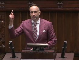 Poseł Janusz Kowalski - Wystąpienie z dnia 24 kwietnia 2025 roku.