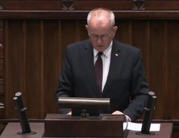 Poseł Fryderyk Sylwester Kapinos - Oświadczenie z dnia 24 kwietnia 2025 roku.