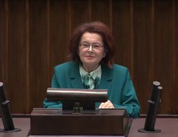 Posłanka Maria Kurowska - Oświadczenie z dnia 24 kwietnia 2025 roku.