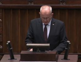 Poseł Fryderyk Sylwester Kapinos - Oświadczenie z dnia 07 maja 2025 roku.