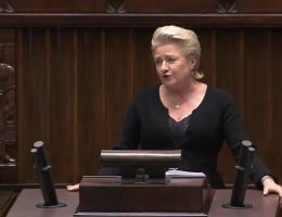 Posłanka Bożena Lisowska - Wystąpienie z dnia 08 maja 2025 roku.