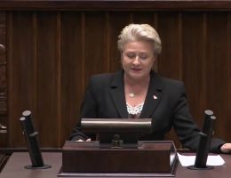 Posłanka Bożena Lisowska - Oświadczenie z dnia 09 maja 2025 roku.