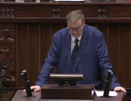 Poseł Szymon Giżyński - Oświadczenie z dnia 09 maja 2025 roku.