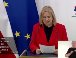 Senator Jolanta Piotrowska - Wystąpienie z dnia 14 maja 2025 roku.