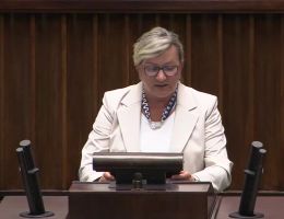 Posłanka Józefa Szczurek-Żelazko - Wystąpienie z dnia 20 maja 2025 roku.