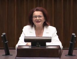 Posłanka Maria Kurowska - Wystąpienie z dnia 20 maja 2025 roku.