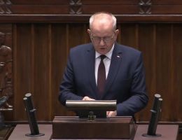 Poseł Fryderyk Sylwester Kapinos - Oświadczenie z dnia 20 maja 2025 roku.