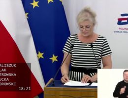 Senator Ewa Kaliszuk - Wystąpienie z dnia 25 czerwca 2025 roku.