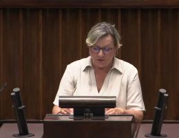 Posłanka Józefa Szczurek-Żelazko - Wystąpienie z dnia 08 lipca 2025 roku.