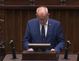 Poseł Fryderyk Sylwester Kapinos - Oświadczenie z dnia 09 lipca 2025 roku.