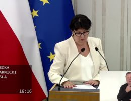 Senator Ewa Matecka - Wystąpienie z dnia 16 lipca 2025 roku.