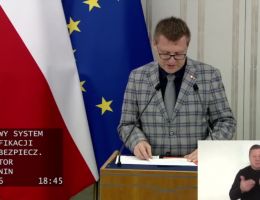 Senator Artur Dunin - Wystąpienie z dnia 16 lipca 2025 roku.