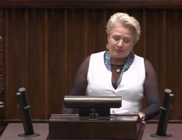 Posłanka Bożena Lisowska - Oświadczenie z dnia 22 lipca 2025 roku.