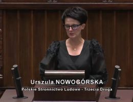 Posłanka Urszula Nowogórska - Wystąpienie z dnia 23 lipca 2025 roku.
