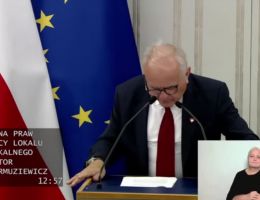 Senator Tadeusz Jarmuziewicz - Wystąpienie z dnia 30 lipca 2025 roku.