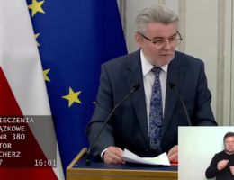 Senator Janusz Pęcherz - Wystąpienie z dnia 30 lipca 2025 roku.