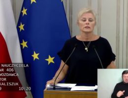 Senator Ewa Kaliszuk - Wystąpienie z dnia 31 lipca 2025 roku.