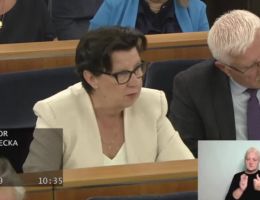 Senator Ewa Matecka - Wystąpienie z dnia 31 lipca 2025 roku.