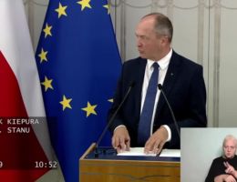 Senator Krzysztof Bieńkowski - Wystąpienie z dnia 31 lipca 2025 roku.