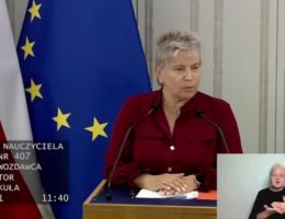 Senator Ewa Matecka - Wystąpienie z dnia 31 lipca 2025 roku.