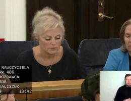 Senator Ewa Kaliszuk - Wystąpienie z dnia 31 lipca 2025 roku.
