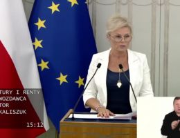 Senator Ewa Kaliszuk - Wystąpienie z dnia 07 sierpnia 2025 roku.