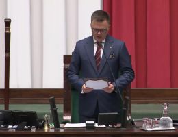 Posłowie Bogumiła Olbryś, Michał Jach, Tomasz Rzymkowski, Marek Subocz - Ślubowanie z dnia 9 września 2025 roku.