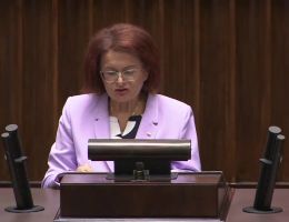 Posłanka Maria Kurowska - Oświadczenie z dnia 12 września 2025 roku.