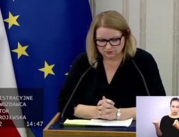 Senator Barbara Zdrojewska - Wystąpienie z dnia 24 września 2025 roku.