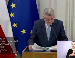 Senator Janusz Pęcherz - Wystąpienie z dnia 24 września 2025 roku.