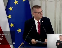 Senator Artur Dunin - Wystąpienie z dnia 24 września 2025 roku.