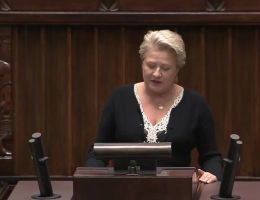 Posłanka Bożena Lisowska - Wystąpienie z dnia 24 września 2025 roku.