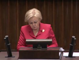 Posłanka Krystyna Skowrońska - Wystąpienie z dnia 24 września 2025 roku.