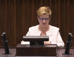 Posłanka Urszula Augustyn - Wystąpienie z dnia 24 września 2025 roku.