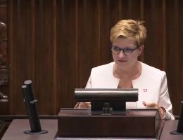 Posłanka Urszula Augustyn - Wystąpienie z dnia 24 września 2025 roku.