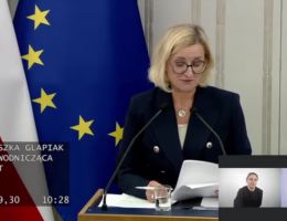 Senator Barbara Zdrojewska - Wystąpienie z dnia 25 września 2025 roku.