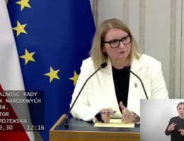 Senator Barbara Zdrojewska - Wystąpienie z dnia 25 września 2025 roku.