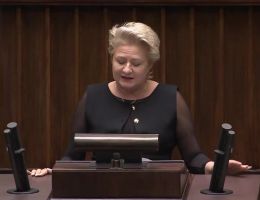 Posłanka Bożena Lisowska - Oświadczenie z dnia 08 października 2025 roku.